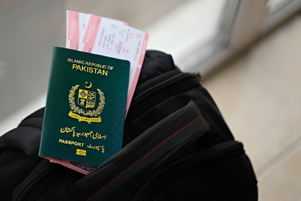 pakistani passort for europe visa
